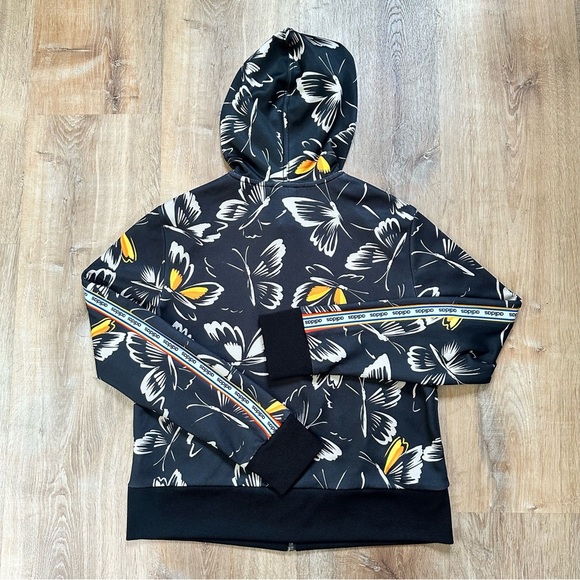 Adidas | FARM Rio HT Track Jacket Hoodie Butterfly Print Size Small - Picture 5 of 9